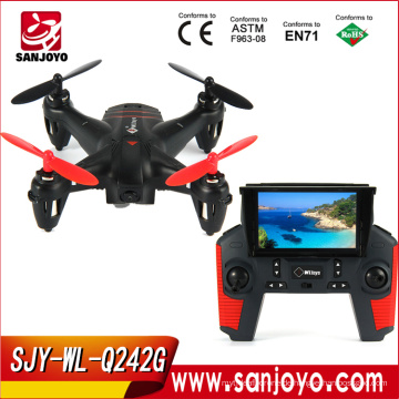 WLtoys Q242 - G 5.8G FPV RC Quadcopter Q242-G Q242G 6-Achsen-Gyro 4CH UFO / 2.0MP HD Kamera // LED-Licht / 360 Grad SJY-Q242G